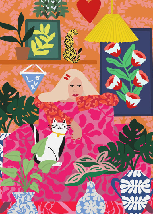 Cat Lady | Canvas