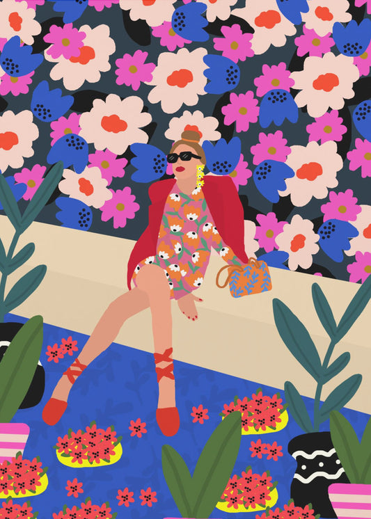Bold &amp; Blooming | Canvas
