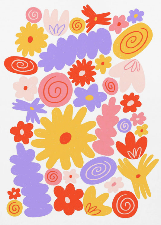 Flower Stack | Canvas