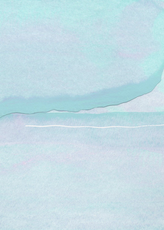 Aqua Serenity | Canvas