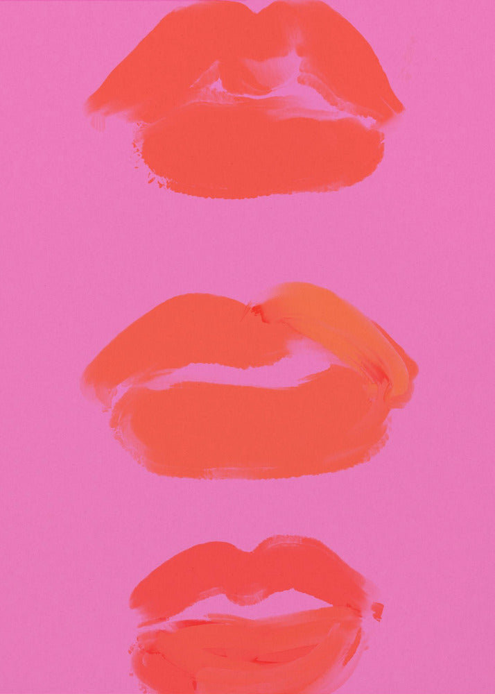 Neon Pout-serie | Poster