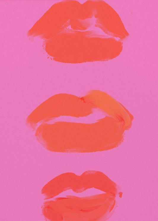 Neon Pout-serie | Poster