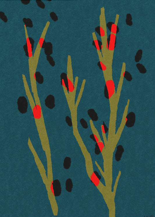 Botanische D | Canvas