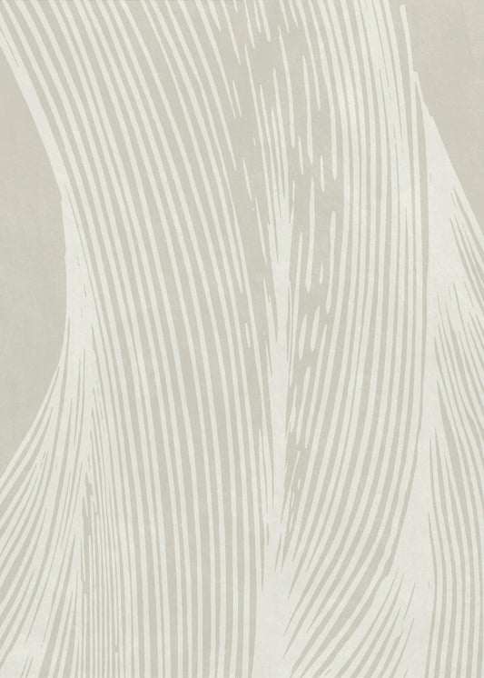 Abstract handgetekende lijn 04 | Canvas