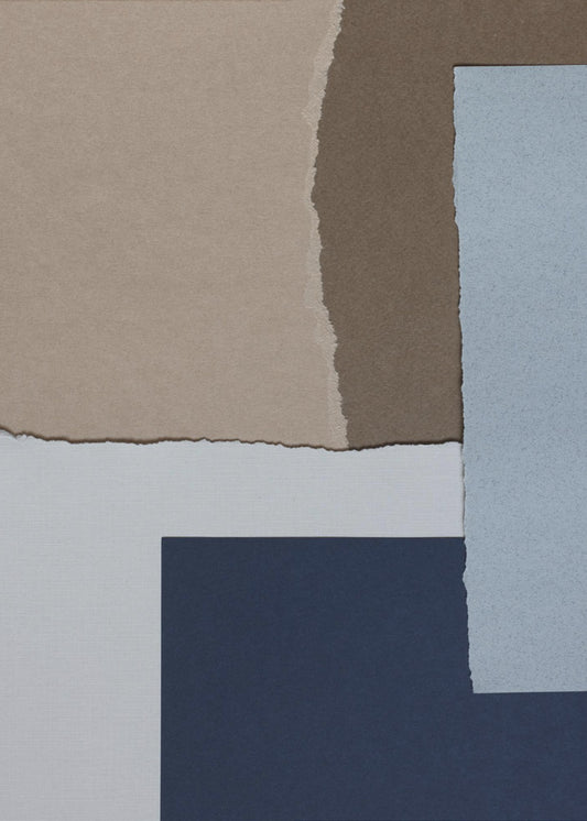 Gescheurd papier 6 | Canvas