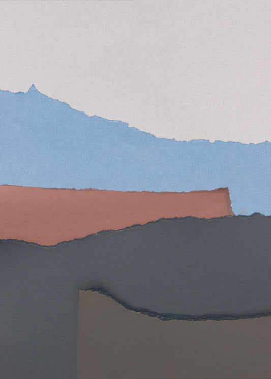 Gescheurd papier 8 | Canvas