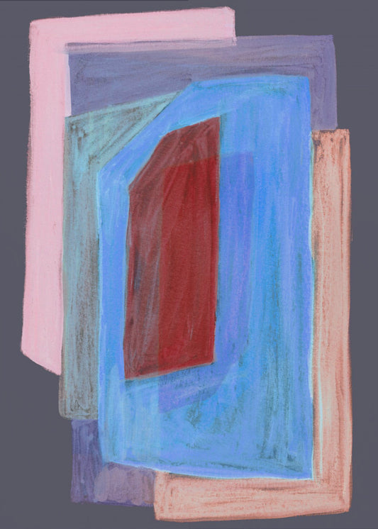 Chalks and Shapes 3 | Poster