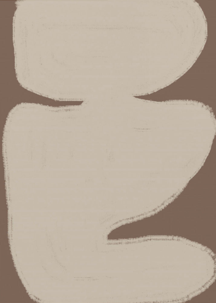 Abstract Fluister | Canvas