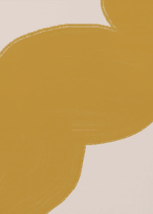 Gouden Wervelpad | Canvas