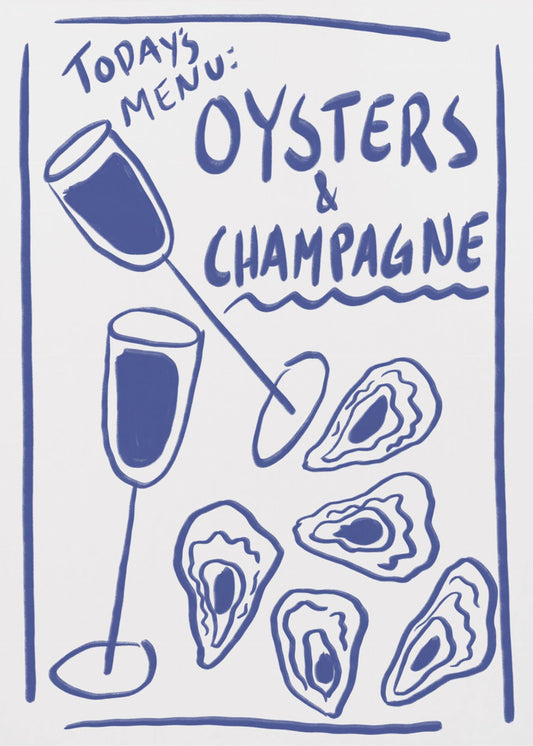 Het menu van vandaag | Poster