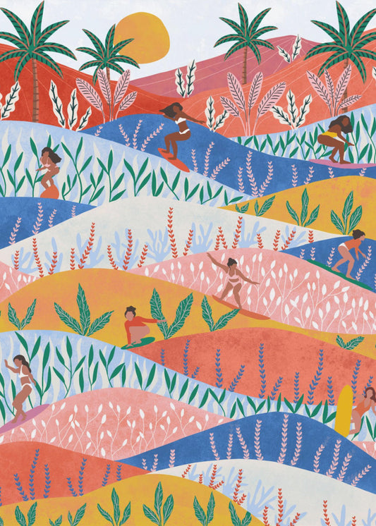 Surfers | Canvas