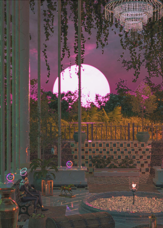 Purple Moon Palace | Poster