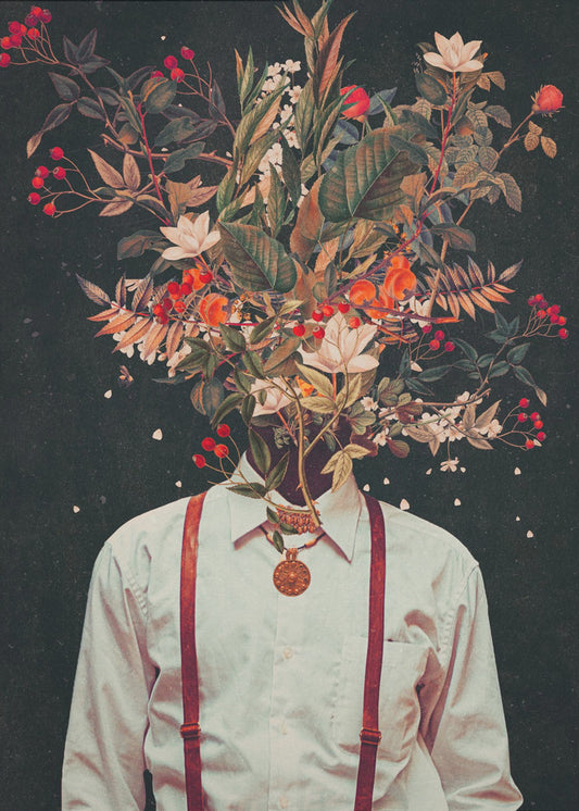 Gebladerte door Frank Moth | Canvas