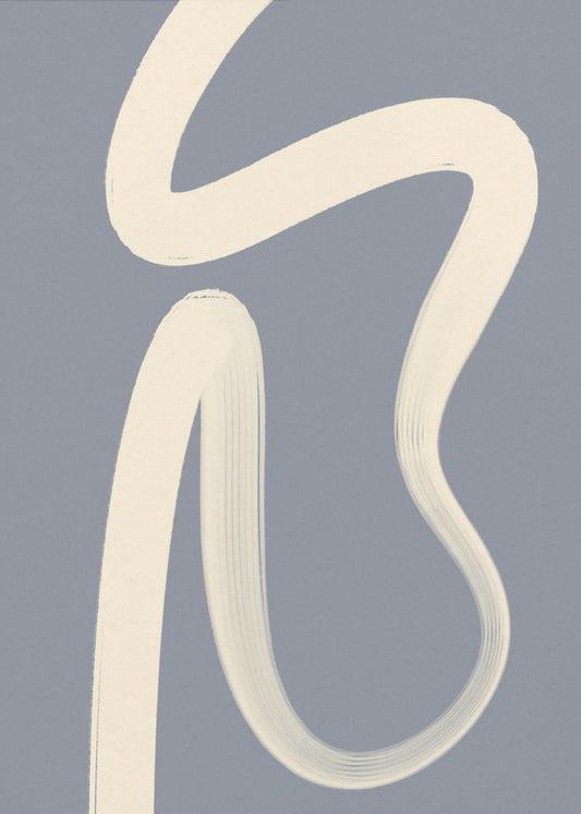 Curved Lines Dance | Poster