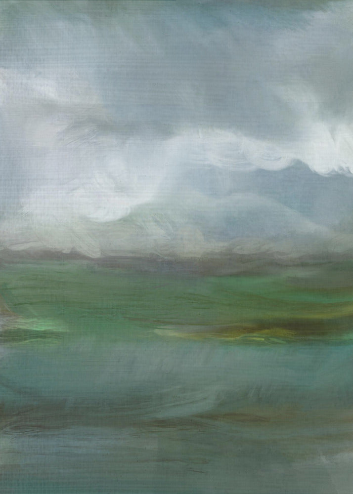 Ruwe zee olie paneel 2 | Canvas