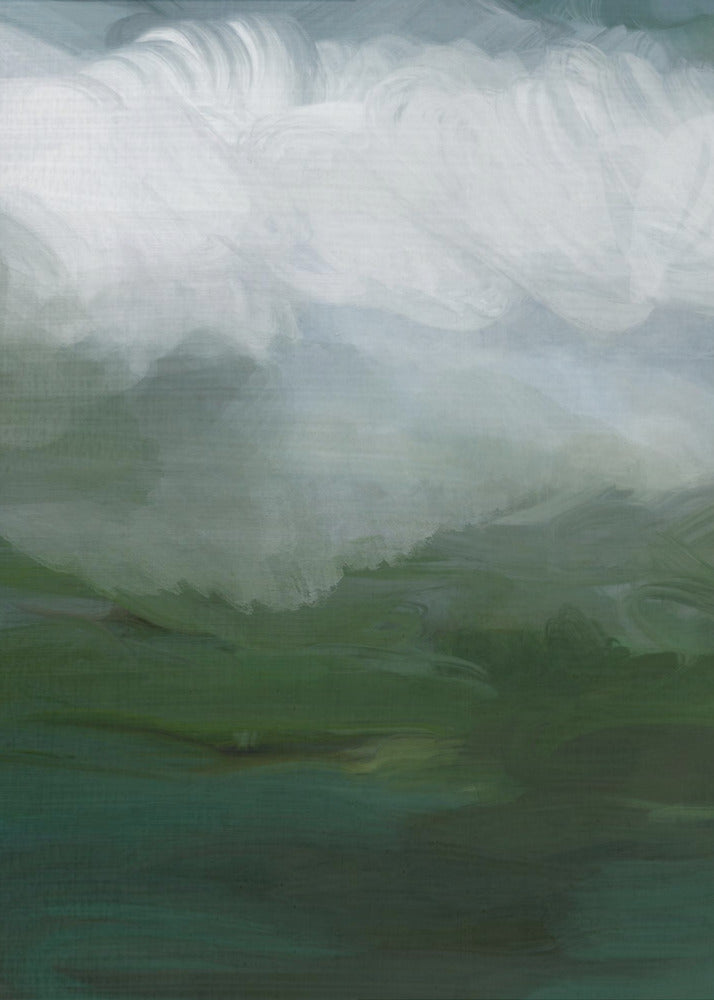 Ruwe zee olie paneel 3 | Canvas