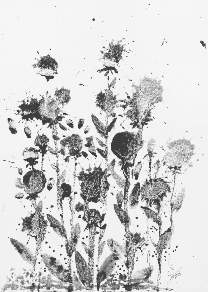 Kleine bloemen II | Canvas