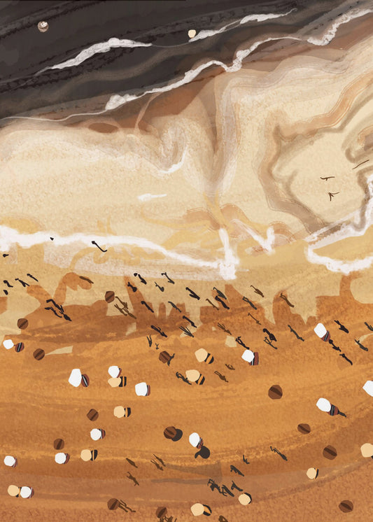 Koffiestrand | Poster