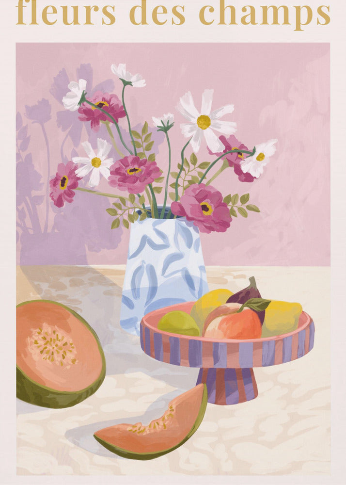 Fleur Des Champs-Roze | Canvas