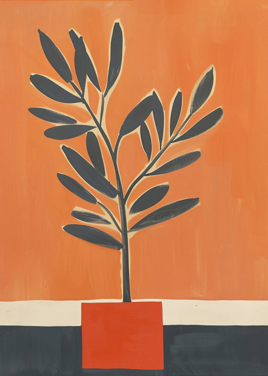 Orange Plant | Poster
