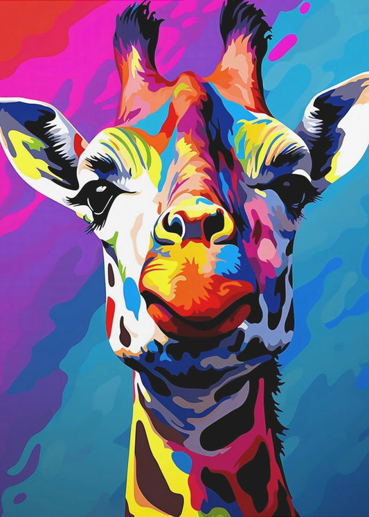 Giraf Pop Art | Canvas