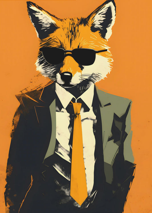 Fox In a Suit | Poster