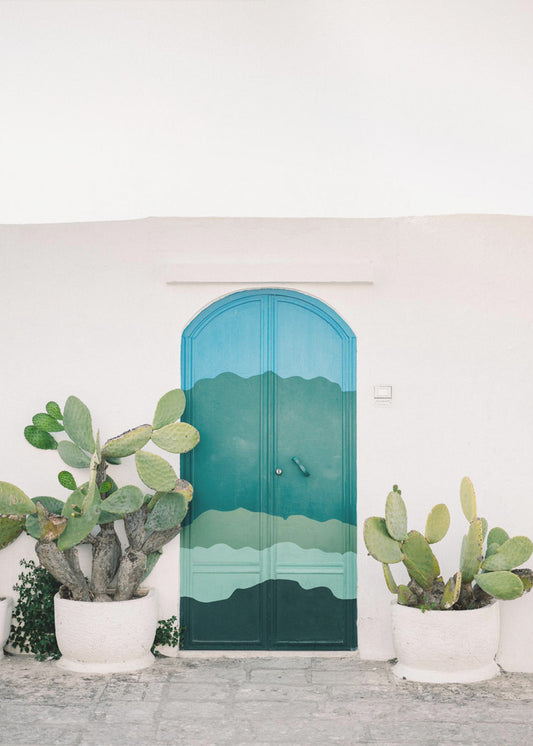 De Ostuni-deur | Canvas
