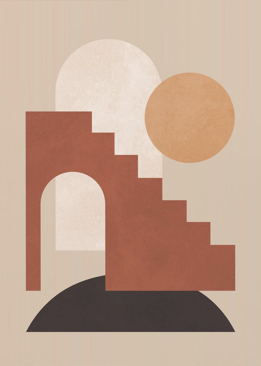 Geometric composition 4 | Poster