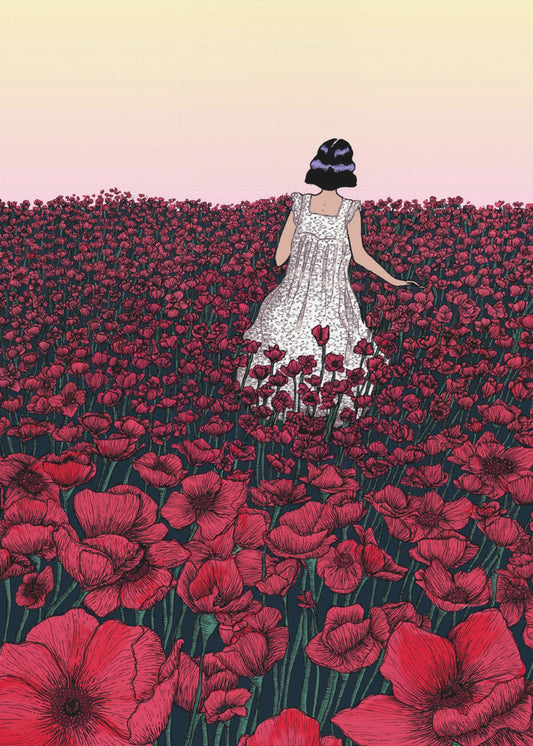 Field of Poppies Original Colour Copy 2 | Poster