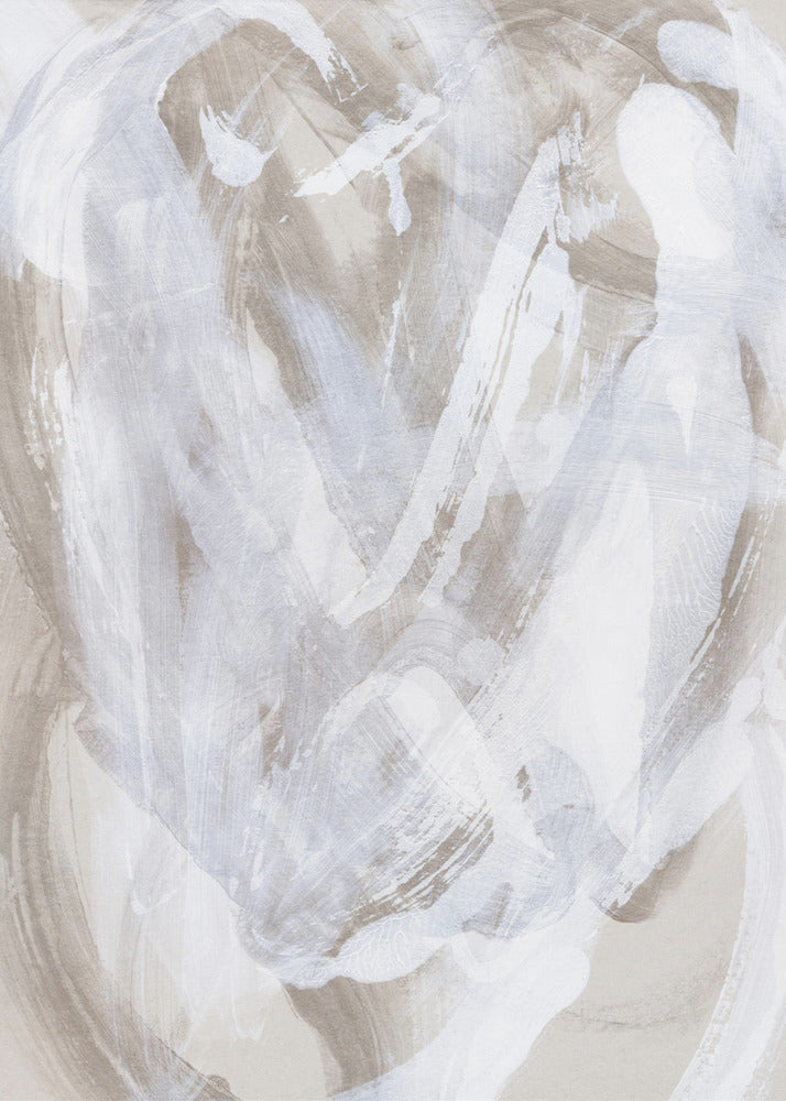 Abstracte penseelstreken 146 | Canvas