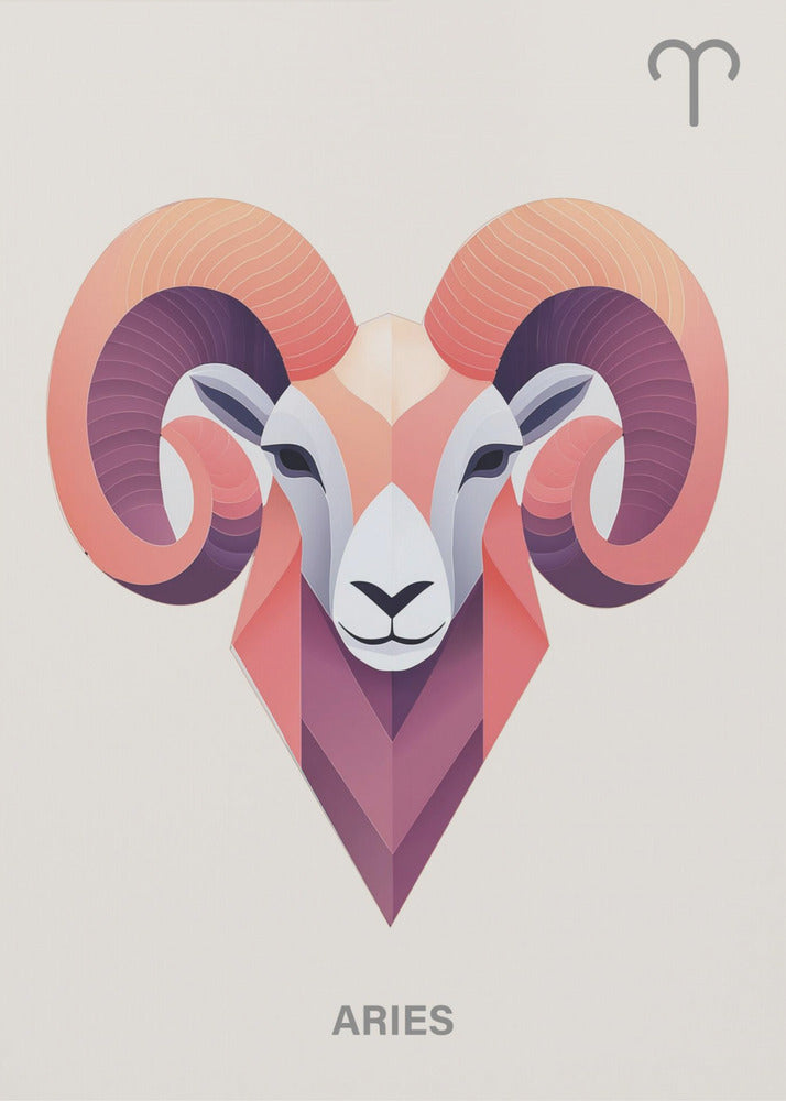 Zodiac Ram Kunst | Canvas