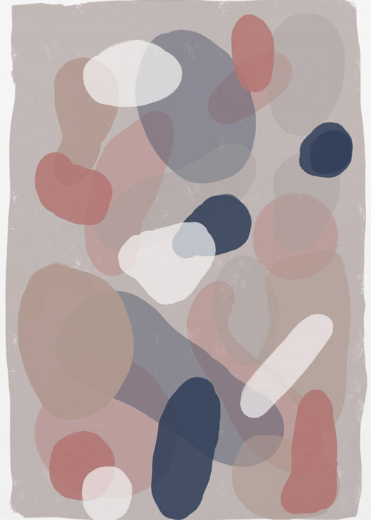 Abstract Pebbles 2 | Poster