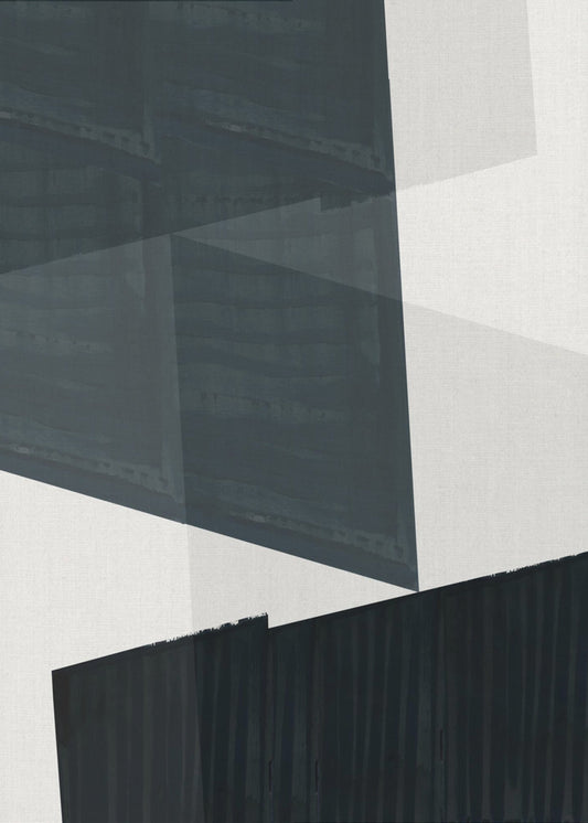 Jagged Edge Abstract 2 | Poster
