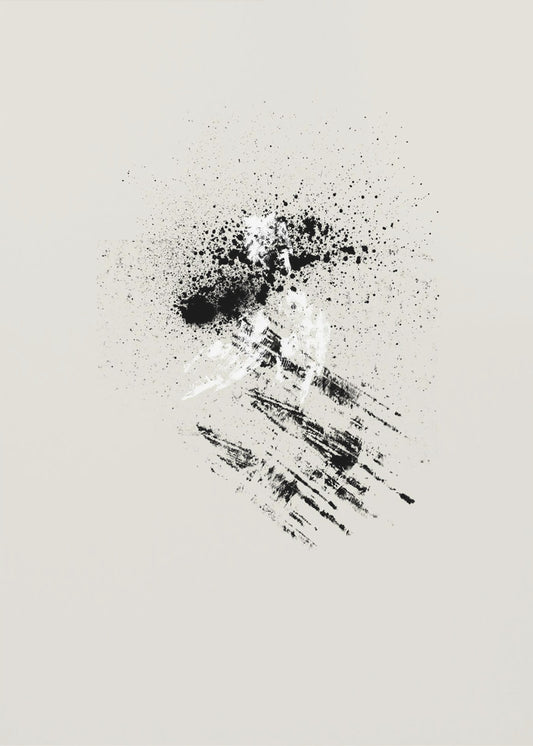Brush splatters #6 | Poster