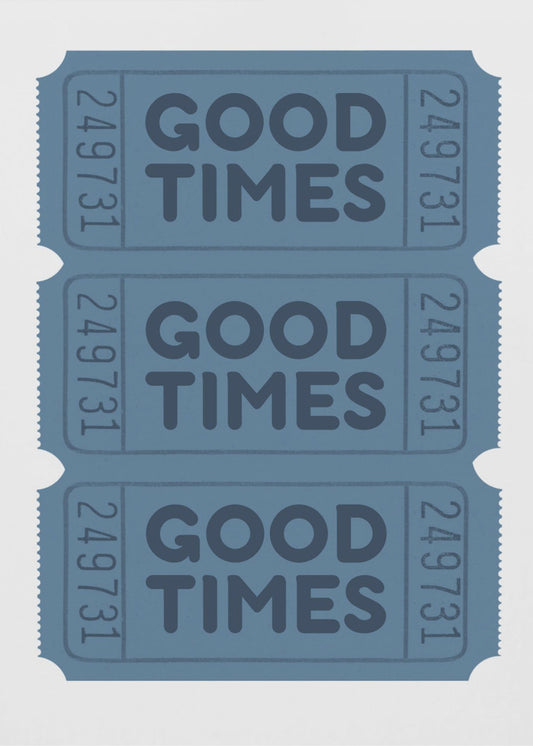 Blauwe Goede Tijden | Poster