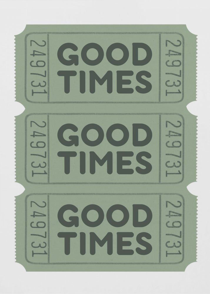 Sage Green Good Times-tickets | Canvas