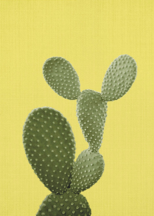 Yellow Cactus | Poster