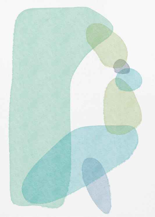 Pastel blobs 2 | Poster