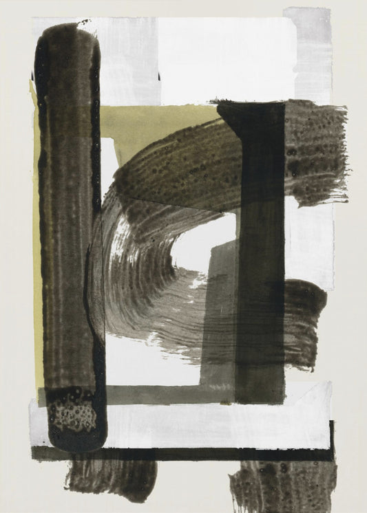 Zen Penseelwerk 1 | Canvas