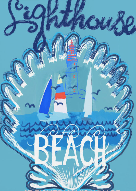 Vuurtorenstrand Poster 2 | Poster