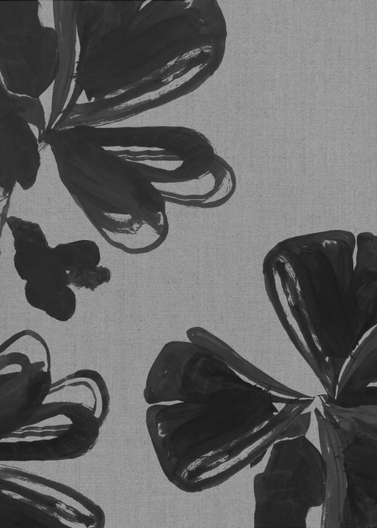 Black Floral 4 | Canvas