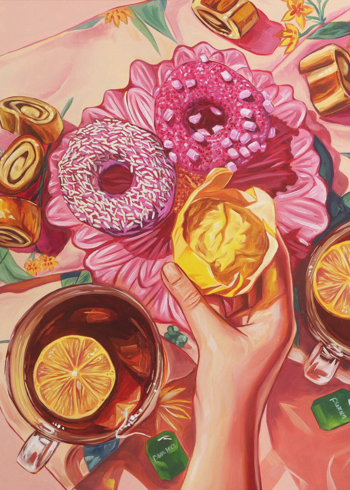 Mors de thee | Canvas
