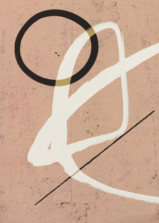 Abstracte paden | Canvas