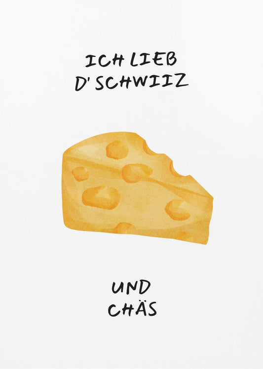 Ik hou van zwart | Canvas