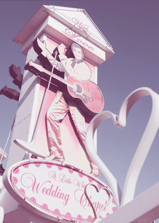 Trouwkapel Elvis Las Vegas | Poster