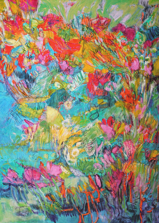 Butterfly Garden | Canvas