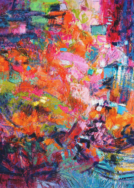 Vibrant Chaos | Canvas