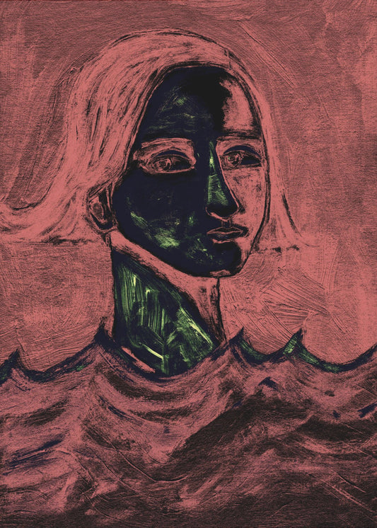 The Swimmer Pink | Poster