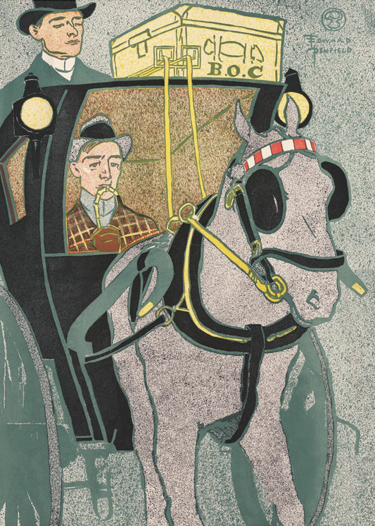 Man In Carriage (1896) | Poster