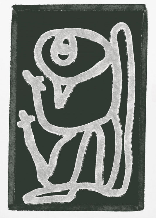 Abstracte Eend | Canvas